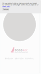 Mobile Screenshot of dogs-abc-ibiza.com